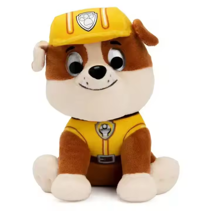 Peluche de Rubble La Patrulla Canina 15cm 6058440 SPIN MASTER - 1