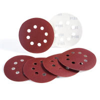 Discos De Pulido De Papel De Herramientas Abrasivas 5 Pulgadas Con 8 Agujeros Grit Premium Alúmina Para Sándwich Orbital Aleatorio 10/20/50/100 Piezas - details 11