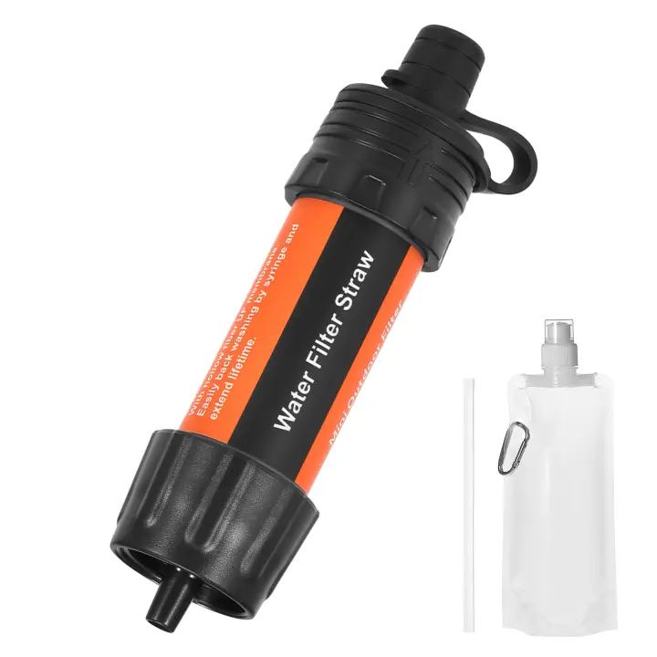 Filtro De Agua Portátil Para Exteriores Suckercamino Sistema De Filtro De Agua Para Emergencias Purificador De Bebida Herramientas De Supervivencia Para Camping Y Senderismo - 1