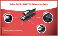 Banner - Cable SATA III DATOS 6G con anclajes