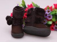 Botas De Nieve Para Niñas Y Niños Diversas Tallas De 7 a 13 Años Cuero PU Transpirable Y Cálida Con Suela De Goma Botines De Otoño Para Niños Princesa - details 17