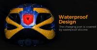 Casco De Bicicleta VICTGOAL Para Hombres Con Luz Trasera Y Gafas Magnéticas UV400 Visera Sol Protección Integral Para MTB Scooter Eléctrico Y Ciclismo - details 10