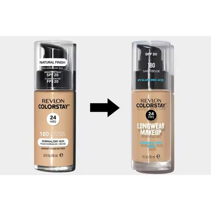 Colorstay Foundation Normal/Dry Skin #180-Sand Beige - 1