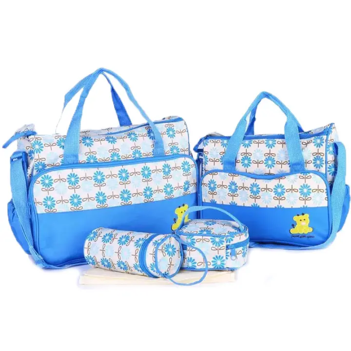 5PCS Diaper Bag Tote Set - Baby Bags for Mom - 1