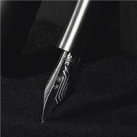 BANJU Pluma De Tinta Efímera De Madera Con Tecnología De Ferri Wheel Punta Iridium EF/F/M Para Estudiantes Suministros De Oficina - details 8