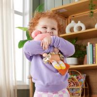 Fisher-Price  mi primera Muñeca de trapo abracitos y ruiditos con sonajero y mordedor  +6 Meses Mattel HXK44 - details 3