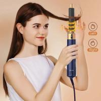 Juego De 5 En 1 Estilizador De Pelo Con Secador Cepillo Rizado Y Liso Ión Negativo Aire Caliente Para El Estilo De Mujeres - details 10