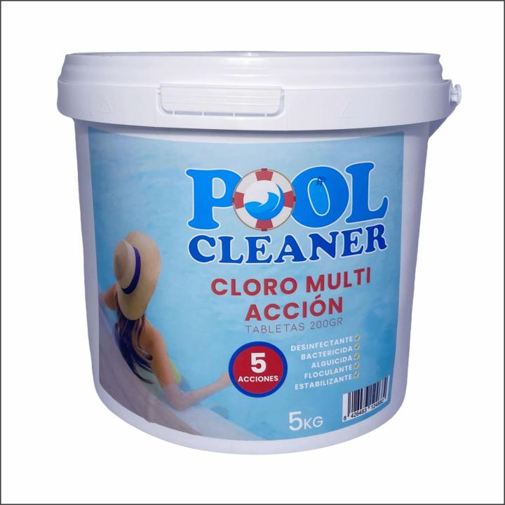 wonduu Cloro Profesional DSP 5 Efectos 5kg - Pastillas de 200gr