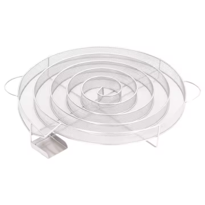 vidaXL Generador de humo frío redondo acero inoxidable 33,5 cm - 1