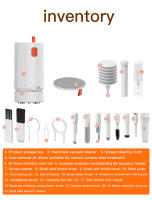 Kit De Limpieza Multifuncional 21-en-1 Para Auriculares Y Teclado Con Cepillo Para Pantalla Y Retirador De Teclas - details 14