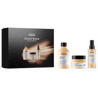 L’Oréal Professionnel Cofre Edición Limitada Meteora Absolut Repair 2025 Trio. / Trio reparador profesional (champú + acondicionador + mascarilla) para reconstruir, nutrir y devolver brillo al cabello dañado. - details 0