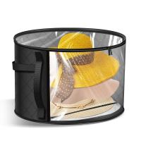 Bolsa de almacenamiento para sombreros de playa, artefacto para guardar sombreros de cubo negros - details 14