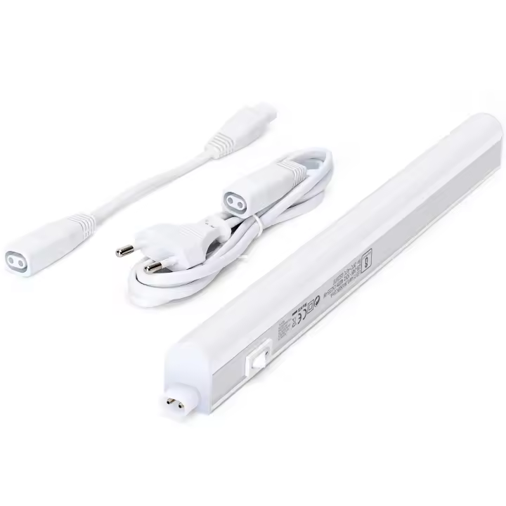 Aigostar LED Unterbauleuchte 8W 800lm 230V Lichtleiste Küche mit Schalter Schrankleuchten LED Leiste Küche 57,3 CM - 1