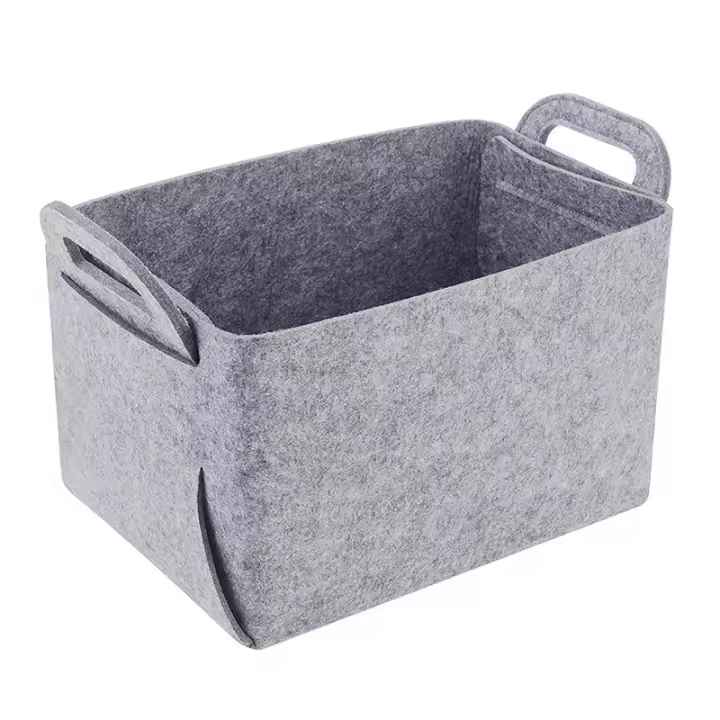 Cesta De Almacenamiento Plegable De Terciopelo Para Ropa Lavandería Estación De Trabajo Gran Capacidad Caja De Almacenamiento De Cosméticos Libros Suministros Estudiar - 1