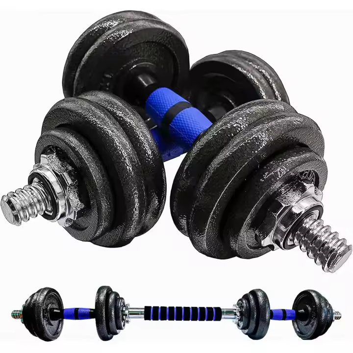 Mancuernas Ajustables, Juego de Mancuernas, Juego de Entrenamiento de Levantamiento Ajustable para Hombres y Mujeres, Entrenamiento Corporal - 1