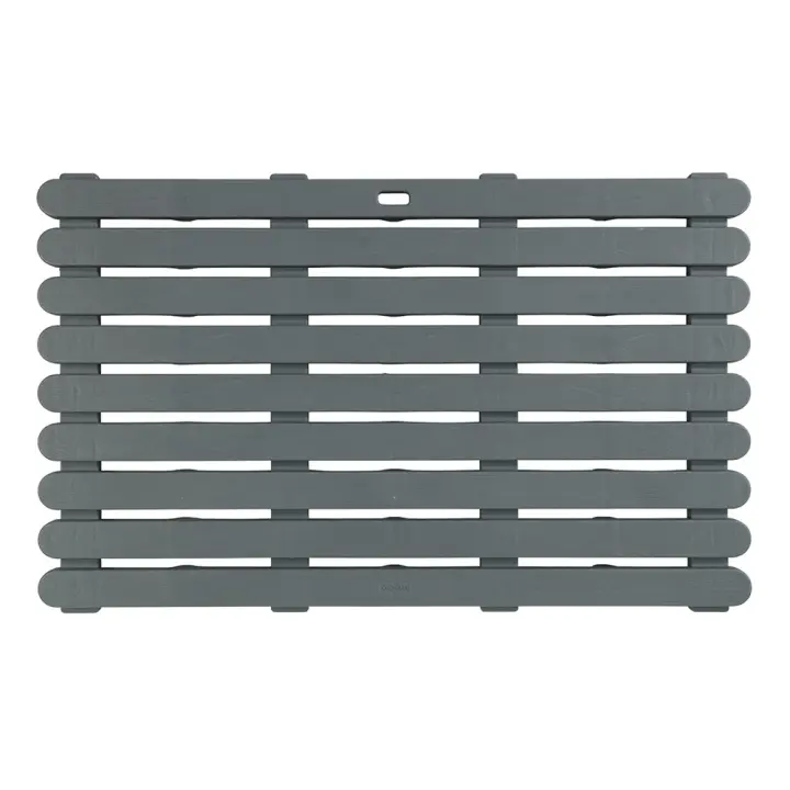 TARIMA DE BAÑO INTERIOR Y EXTERIOR 80x50cm GRIS 22948100 - 1