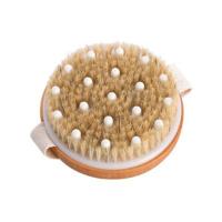 Cepillo De Masaje Corporal Para Piel Seca Con Cerdas Naturales Eliminador De Piel Muerta Anti Celulitis Exfolia La Circulación Sanguínea Herramienta De Masaje - details 15
