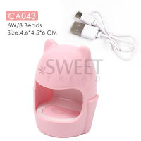 Lámpara UV Para Uñas 18W Mini Secado Rápido Portátil Máquina De Fototerapia Para Unión De Dedos Herramientas De Manicura CA053 - details 8