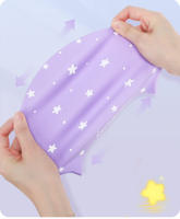 Gorro de Nación para niños y niños de pelo Largo, impermeable, Sin Cabeza, gorro de Nación Profesional de silicona - details 13