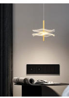 Lámpara Colgante LED De Lustre Para Iluminación Interior Estilo Nórdico Para Comedor Sala De Estar Escaleras Decoración De Hogar - details 21