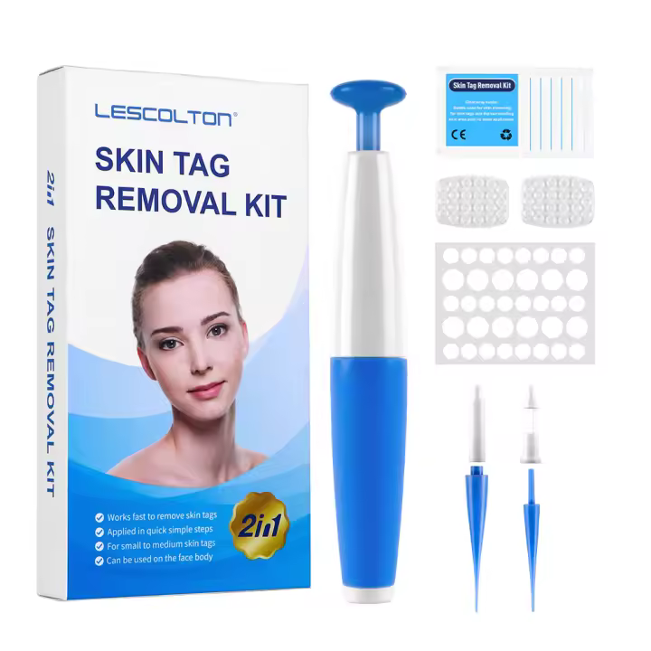Kit De Eliminación De Marcas Cutáneas LESCOLTON 2 En 1 Corrector De Manchas Y Verrugas Herramienta De Belleza Sin Dolor - 1