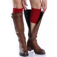 Calentadores De Pierna Tejidos Para Mujer Invierno Calentadores Cortos De Pierna Para Botas Moda Térmica Leggings Para Pies - details 8