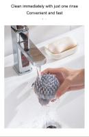 Cepillo De Baño Para Perros Y Gatos Con Despensador De Shampoo Cepillo De Peluquería Para Mascotas De Cabello Largo Material Plástico - details 9
