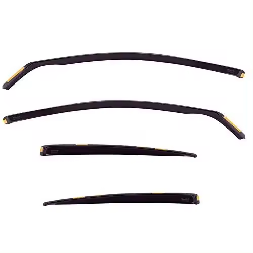 1 kit Derivabrisas Deflectores de aire delanteros y traseros para HYUNDAI Santa Fe III 2012-2018 - 1