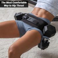 Cinturón De Ejercicio Con Dumbbell Para Efectivo Glute Bridge Soporte De Peso Para Entrenamiento De Cintura Y Glúteos Barra De Mancuerna Fitness De Cintura - details 2