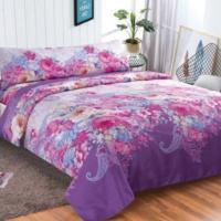 Juego de sábana,juego para cama 90cm,set de 3 Piezas, 1 encimera , 1 sábana bajera ajustable, 1 fundas de almohada, 100% poliéster, transpirable.CXJF - details 2