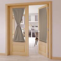 Cortina De Puerta Térmica Aislada 1PC Para Entrada Ventana Dormitorio Sala De Estar Decoración Del Hogar 100% Poliéster Moderno - details 10