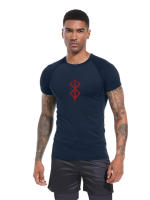 Camiseta De Compresión Con Estampado Para Hombre Verano Manga Corta Guardia Contra Arrugas Deporte Secado Rápido Camiseta De Base - details 9