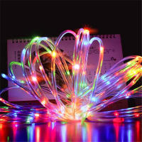 Luces De Cadena LED Solar Para Exterior 5/10/20m Impermeables Decoración Para Navidad Boda Año Nuevo Árbol De Navidad Fiesta De Año Nuevo - details 4