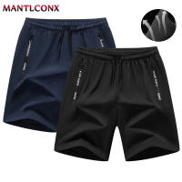 Shorts De Verano Para Hombre MANTLCONX Deporte Gimnasio Running Fitness Pantalones Cortos Transpirables Secado Rápido Cinturón Con Cordón Negro - details 1