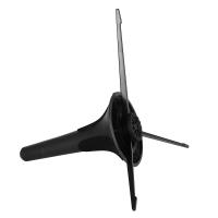 Trípode Portátil Para Trompeta Negro Accesorios De Instrumentos De Bronce Soporte Plegable Para Flauta Con Piernas Removibles Herramientas Musicales - details 3