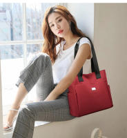 Bolso De Hombro Nylon Impermeable Gran Capacidad Bolso Tote Para Trabajo Escuela Y Viaje Ligero Y Práctico Para Mujer - details 14