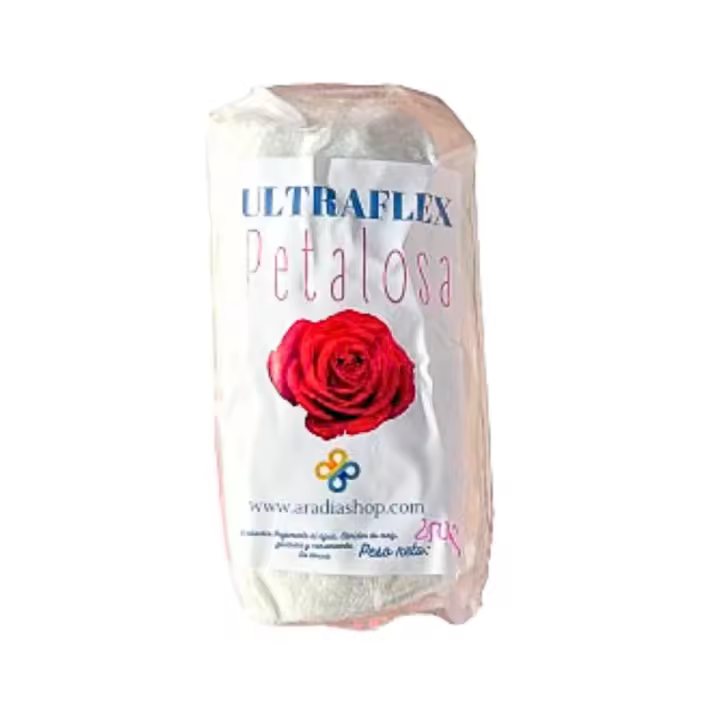 Porcelana fría flexible especial para flores y miniaturas. Paquete de250 gramos. Ultraflex Petalosa color natural. - 1