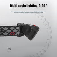 Linterna Frontal LED Portátil Potente Recargable USB Con Batería Integrada Impermeable Para Senderismo Y Camping - details 3