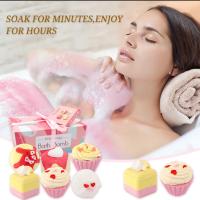 Set de regalo de 6 bombas de baño, perfecto para baños de burbujas y baños de spa.  Ideas de regalos hechos a mano para el Día de la Madre para ella, esposa o novia. - details 5