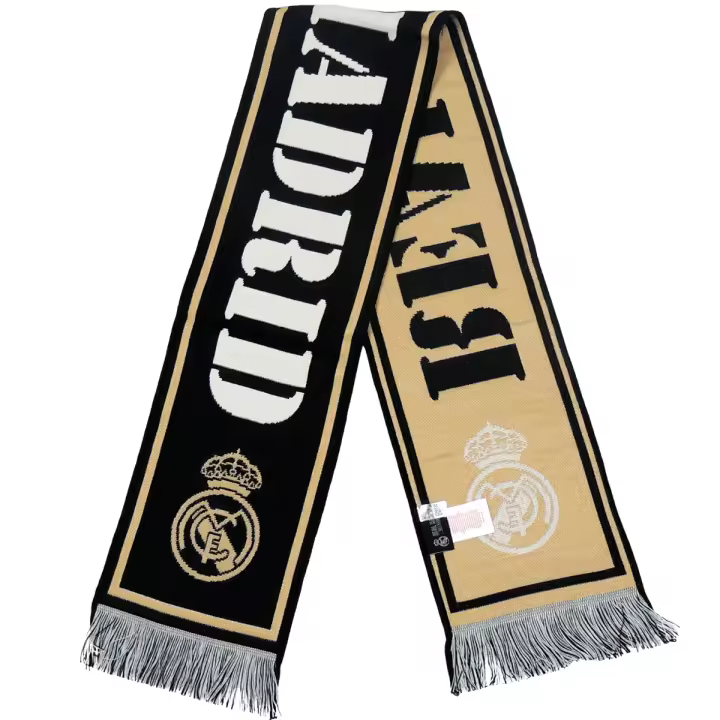 Bufanda Real Madrid Oficial Clásica Blanco Azul 100% Acrílico - Orgullo y Apoyo para Aficionados - 1