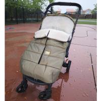 Interbaby SACO impermeable NEGRO,  con interior de coralina  polar 10024 para silla de paseo con apertura central y lateral. - details 0