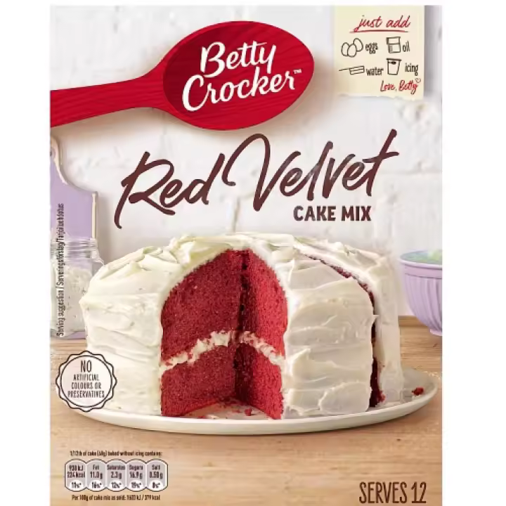 Betty Crocker red velvet bizcocho (425gr) - 1