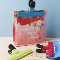 Clips De Bolsa Multipropósito De Alta Resistencia Organizador De Almacenamiento Para Snacks Y Alimentos Con Función De Frescura Y Seguro - details 8