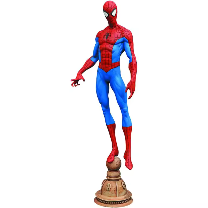 Diamond Select Toys Diamond Spider-Man PVC Figure - Marvel Gallery - Figura de Colección Multicolor 23cm - 1