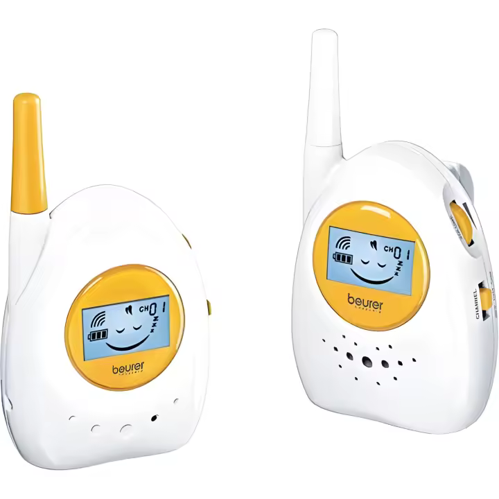 Beurer JBY90 - Vigilabebés, modo ECO+, función DECT, color blanco - 1