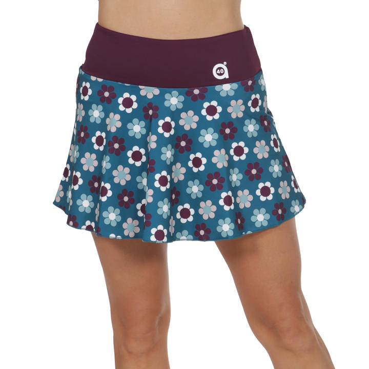 A 40 GRADOS BY 3 SPORT & STYLE Falda Deporte Flores Morat 40 Grados Sport&style