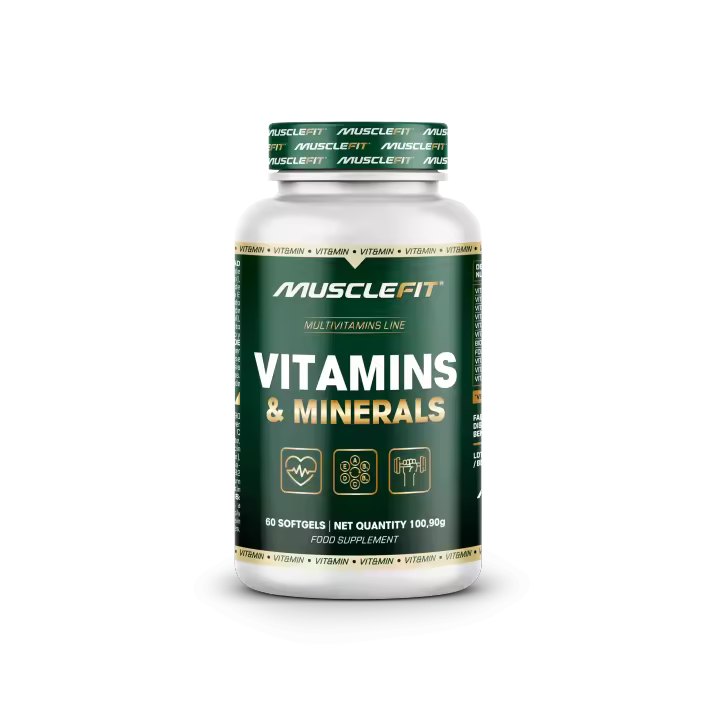 Multivitaminas - MuscleFit │60 cápsulas│Vitaminas y Minerales - 1