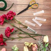 20pcs Tubos De Agua Para Flores De 2.8 Pulgadas Plásticos Con Tapa Florales Para Decoración Y Arreglo Floral - details 5