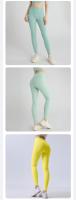 Leggings De Yoga Para Mujer Sintéticos Cintura Alta Levantamiento De Caderas Pantalones De Ciclismo Running Transpirables - details 5