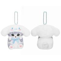Llavero De Peluche Kawaii Mofusand Hello Kitty Y Kuromi 10-12cm Anime Colgante Para Mochila Sanrio Para Adultos Y Adolescentes - details 13